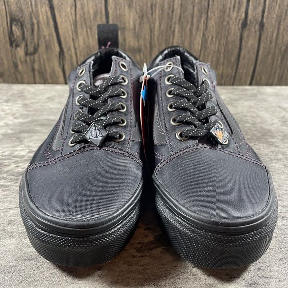 Vans x Harry Potter Old Skool Deathly Hallows Shoes/ Kids Size 13 - Picture 6 of 10